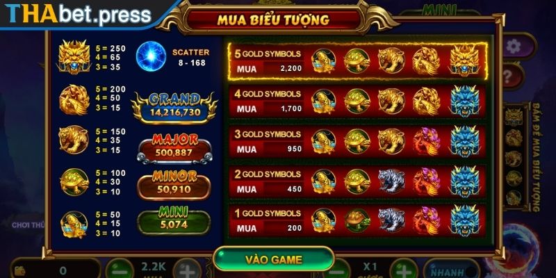 Nổ Hũ Tứ Linh THABET - Slot Game Linh Thiêng, Thưởng Lớn 2 Cập nhật luật chơi Nổ Hũ Tứ Linh tại THABET